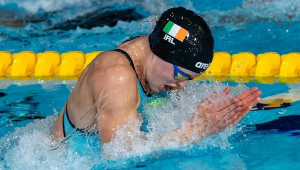 Mona McSharry is one of two Irish swimmers to a final in the pool
