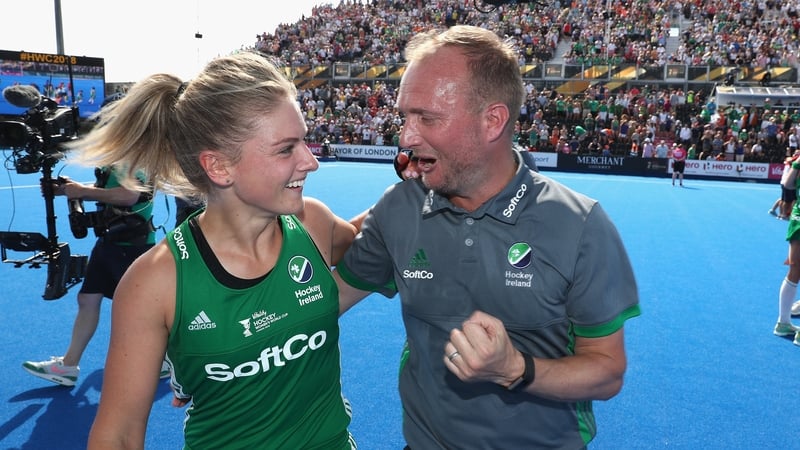 Ireland head coach Graham Shaw says he was "overwhelmed" by his team's effort