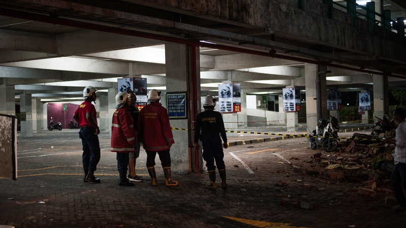 The 7.0 magnitude tremor struck just 10km underground, according to the US Geological Survey