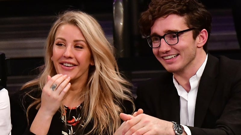 Ellie Goulding and Caspar Jopling