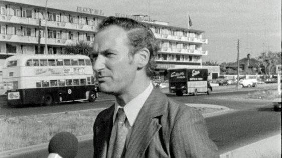 Christopher Geoghegan of the Dublin Corporation Engineering Department (1973)