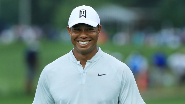 Tiger Woods stopped short of saying he would like to play hurling