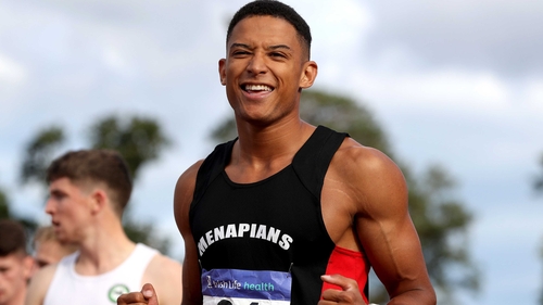 Leon Reid will compete in the 200m today