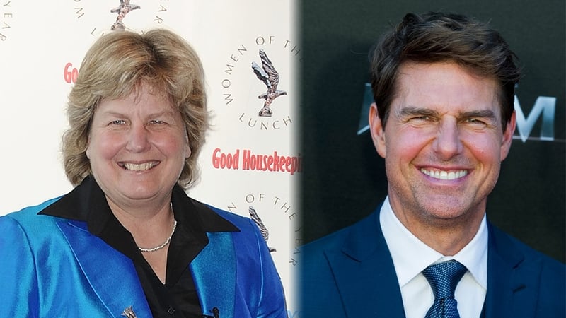 Sandi Toksvig - "It's very flattering for me, but probably not for Tom"