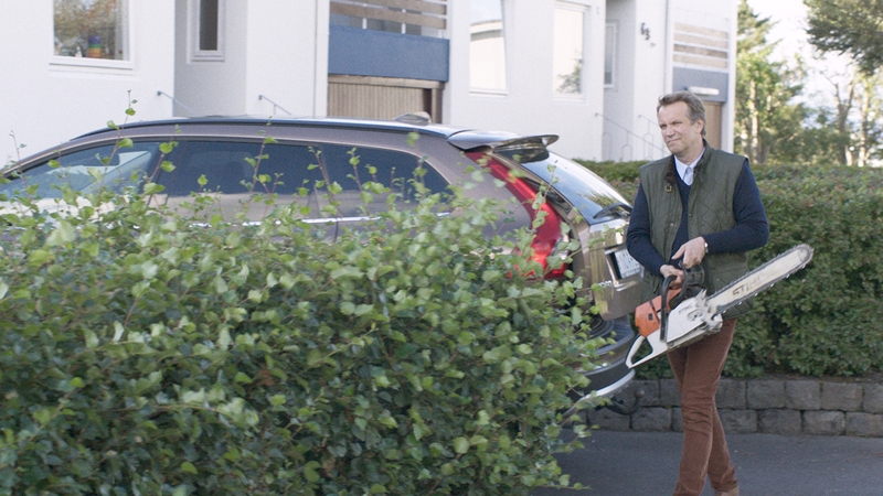 Careful with that chainsaw: Under the Tree, suburban tit-for-tat black comedy from Iceland
