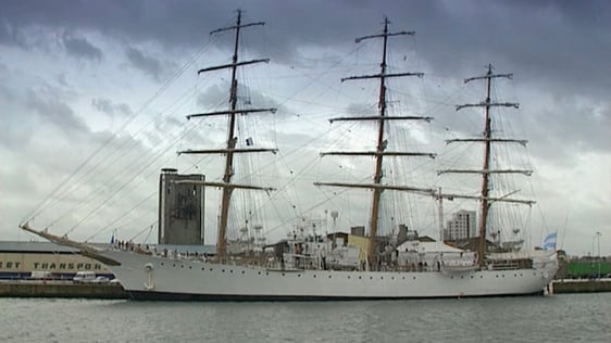 Tall Ships Race in Dublin Port (1998)