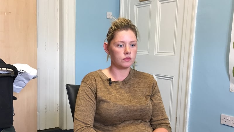 Margaret Cash and her children spent the night sleeping on chairs in a garda station