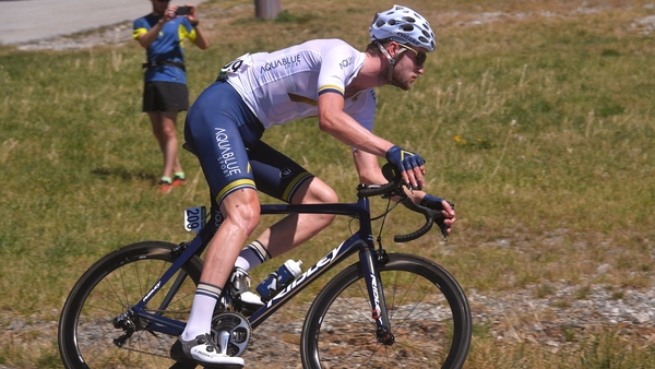 Dunne in Aqua Blue Sport colours