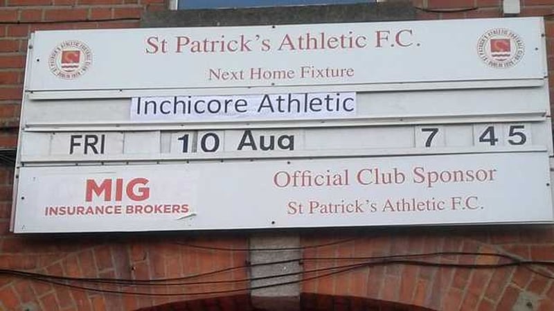 Inchicore Athletic got their dream draw in the FAI Cup. Photo: Inchicore Athletic