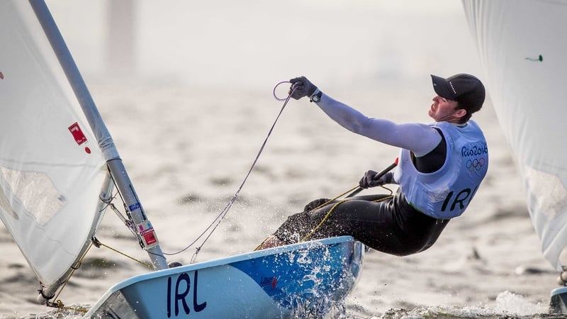 Finn Lynch in action in Rio
