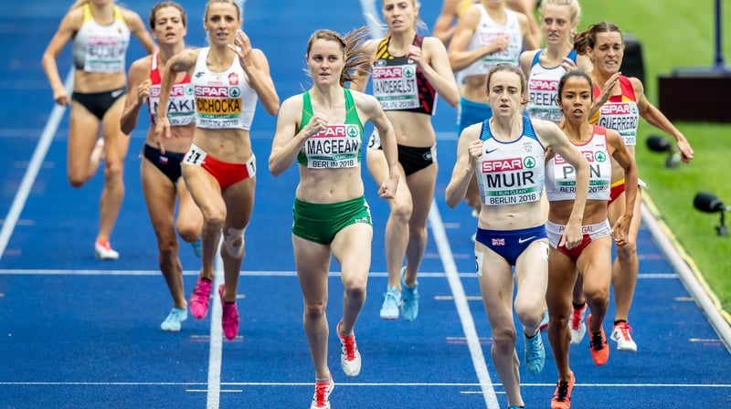 Ciara Mageean finished second in her heat