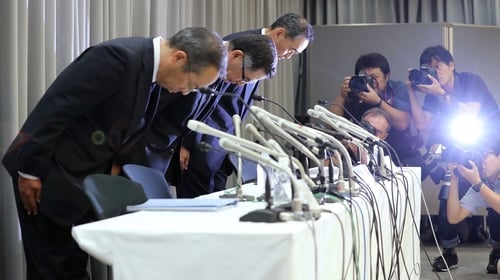 Suzuki executives apologise for invalid emissions testing.