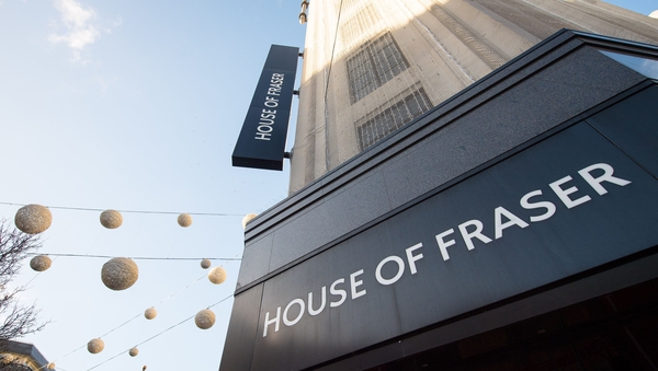 House of Fraser had agreed a rescue plan that involved some store closures, however that fell apart after a key investor withdrew
