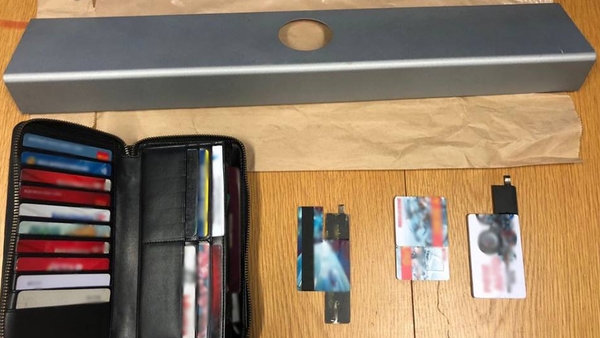 Some of the items seized by gardaí as part of the operation