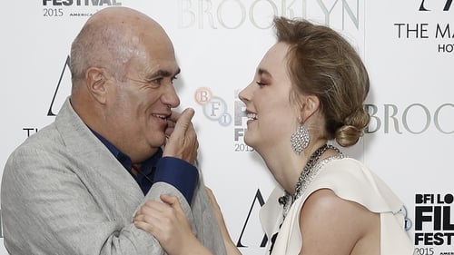 Colm Tóibín and Brooklyn star Saoirse Ronan