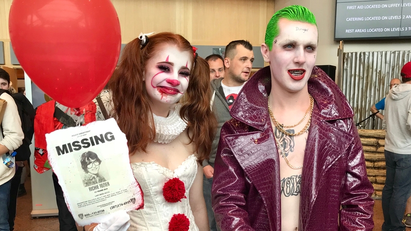 Dressing up - or cosplay as it now known - is a huge part of the conference and allows fans to become their favourite fictional characters for the day