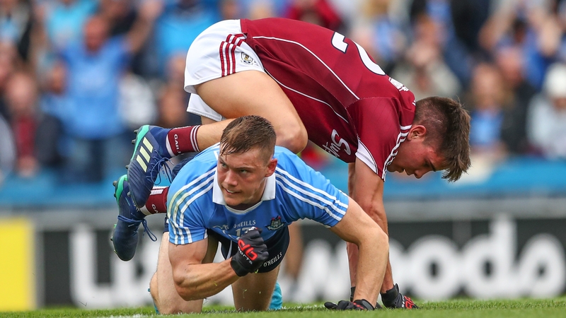 Con O'Callaghan celebrates his first half goal