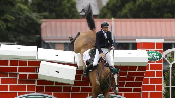Irish riders share Puissance in four-way tie at the RDS