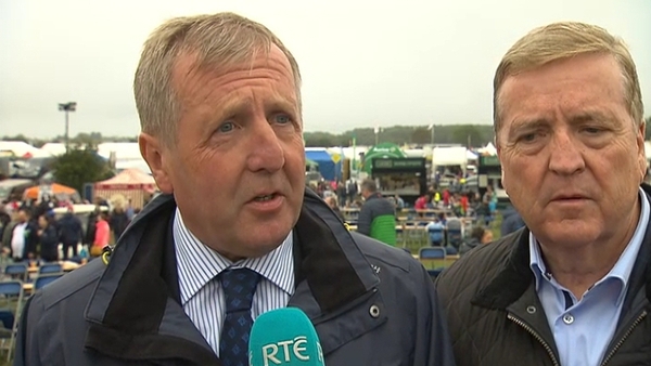 Michael Creed formally opened the Tullamore Show in Co Offaly today