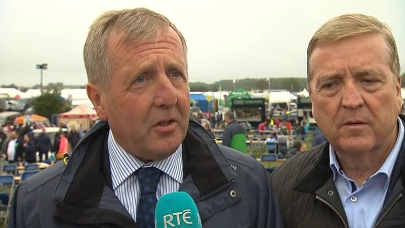 Michael Creed formally opened the Tullamore Show in Co Offaly today