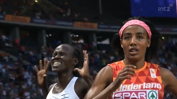 Lonah Chemtai Salpeter (L) thought she'd claimed silver