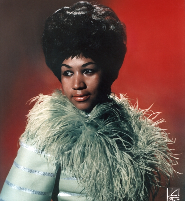 The 'Queen of Soul' Aretha Franklin poses for a portrait with circa 1967. (Photo by Michael Ochs Archives/Getty Images)