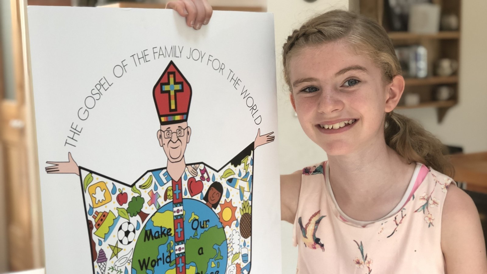 Jane Boland, 11, from Nenagh, Co Tipperary