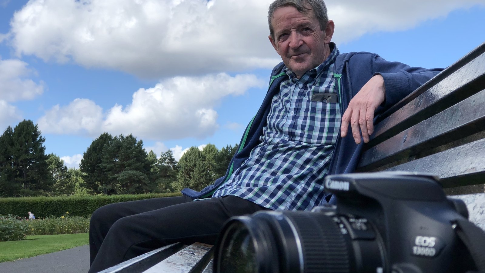 Alex McGrath, a keen photographer from Dublin who has experienced homelessness