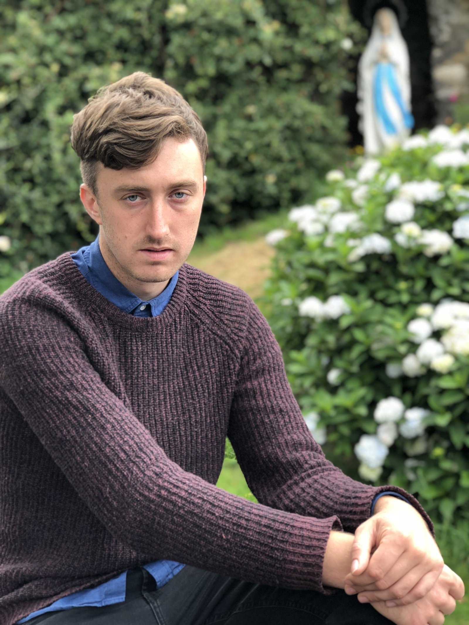 Lewis Kenny, a spoken word poet from Cabra in Dublin, based in Skibbereen, Co Cork