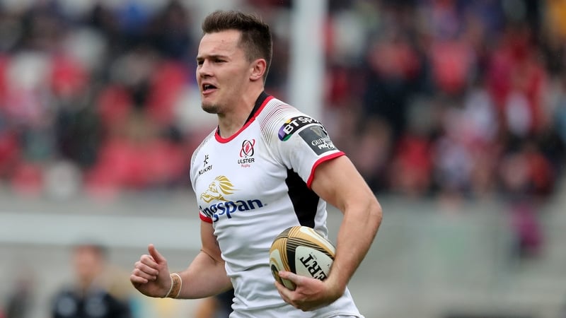 Jacob Stockdale has suffered a hamstring strain.