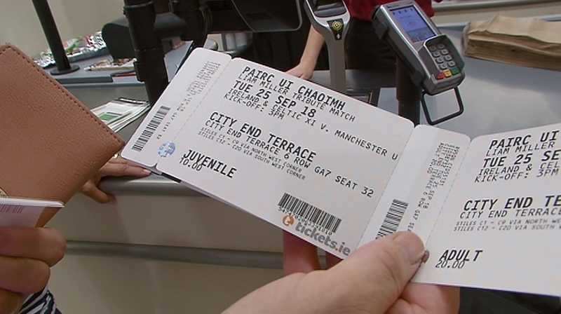 Organisers have said today's ticket sales are a huge endorsement of the decision to move the game to a bigger venue