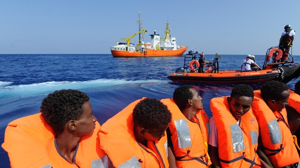 Officials said some on board were sick or wounded and had to be disembarked as soon as possible for proper medical care