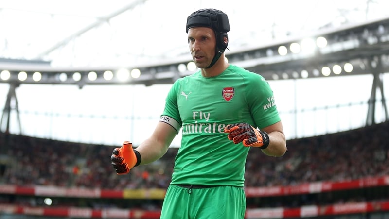 Petr Cech tweeted in response to Bayer Leverkusen