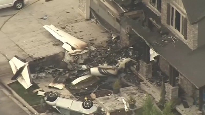 Duane Youd flew the Cessna into his house in the town of Payson, Utah