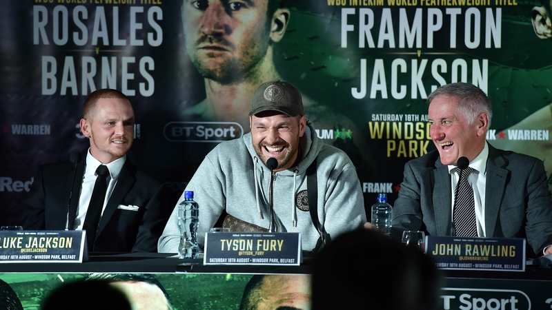 Tyson Fury was in unsurprisingly bullish mood ahead of his fight with Francesco Pianeta at the weekend