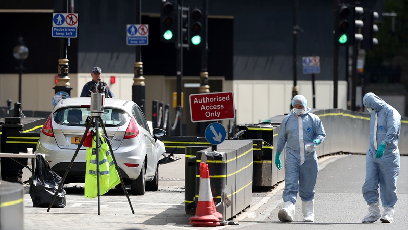 Salih Khater allegedly drove into cyclists and pedestrians before swerving towards police officers and crashing into a security barrier