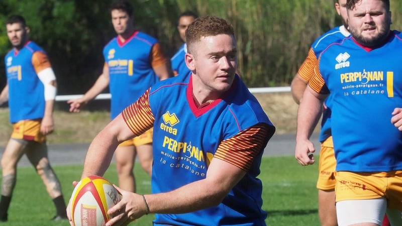 The former Ireland international training with his new club