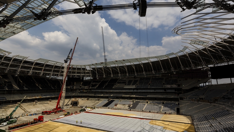 Work is ongoing at the Lane