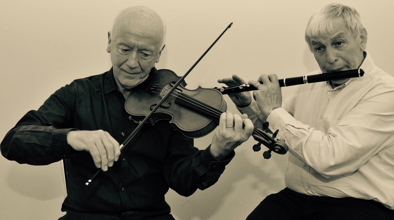 Séamus McGuire (fiddle) and John Lee (flute)