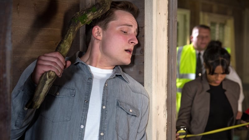 Lachlan attempts to cover his tracks on Emmerdale