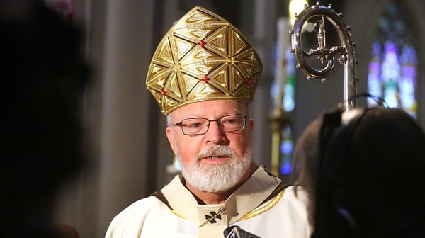 Cardinal Sean P O'Malley was due to moderate a discussion on 'Safeguarding Children and Vulnerable Adults'