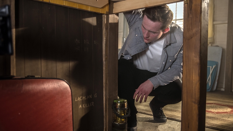 Lachlan tries to cover his tracks on Emmerdale