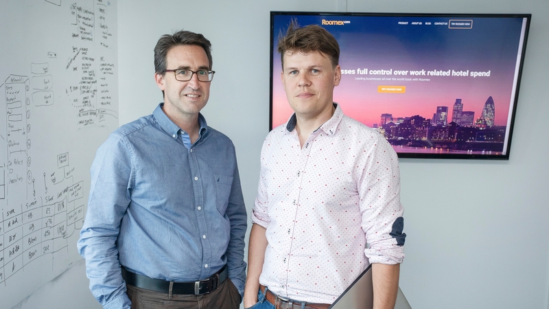 Roomex was co-founded by Jack Donaghy (L) and Karl Glennon