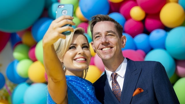 Anna Geary and Ryan Tubridy