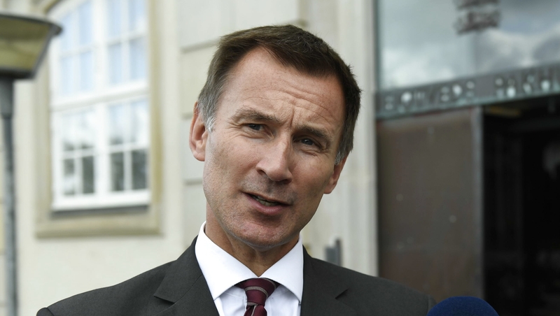 Jeremy Hunt was speaking during a three-day tour of northern Europe