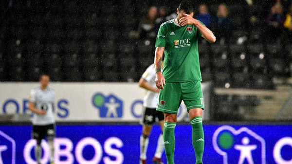 Cork City suffered defeat to Rosenborg