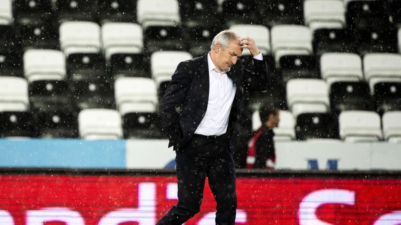 John Caulfield was disappointed after his side crashed out of Europe