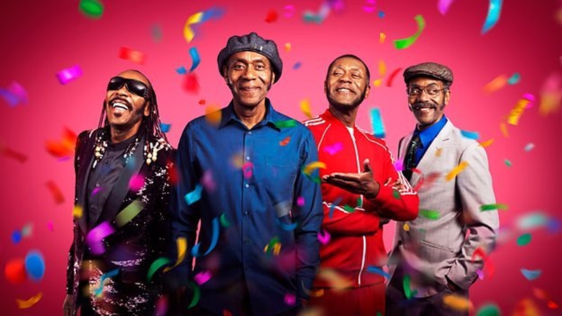 Great bunch of guys - the many faces of the Lenny Henry Birthday Show