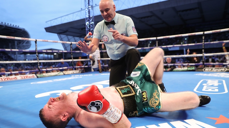 Paddy Barnes was defeated by Cristofer Rosales
