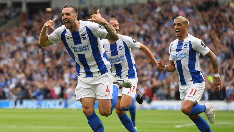 Shane Duffy is expecting a busy day at the office as Brighton look to get a result against Man City